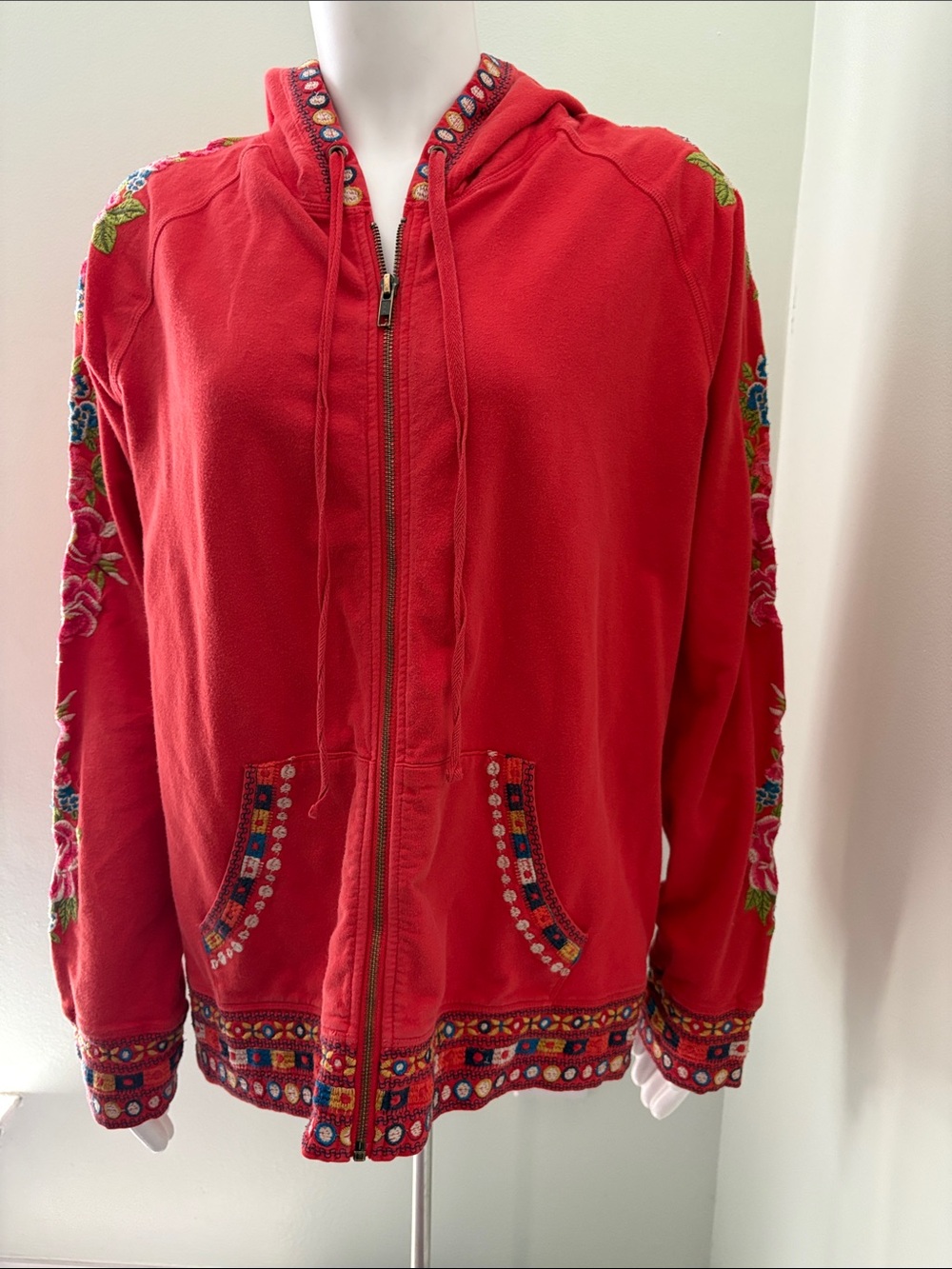 Johnny Was Rina Hoodie large - Picture 6 of 11